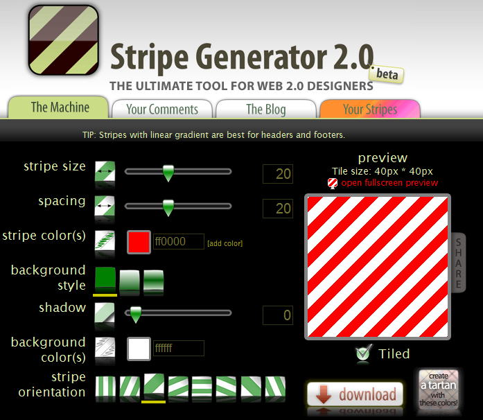 stripe-generator